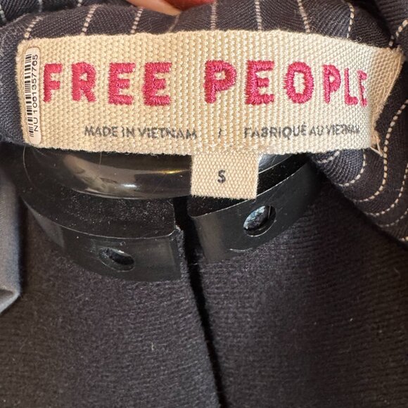 Free People Hailey Longline Duster | BLACK | S - Picture 4 of 9